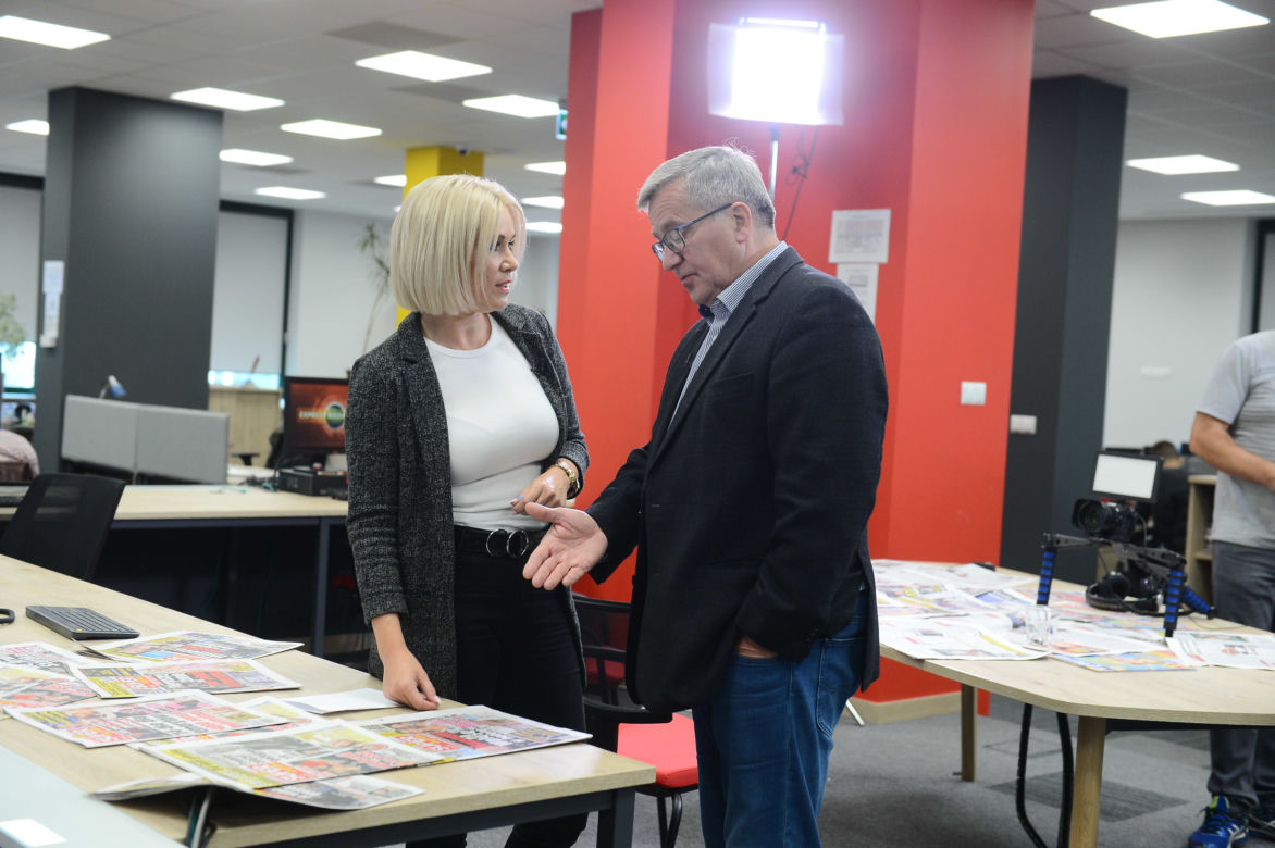 Prezydent Bronisław Komorowski gościem Expressu Biedrzyckiej