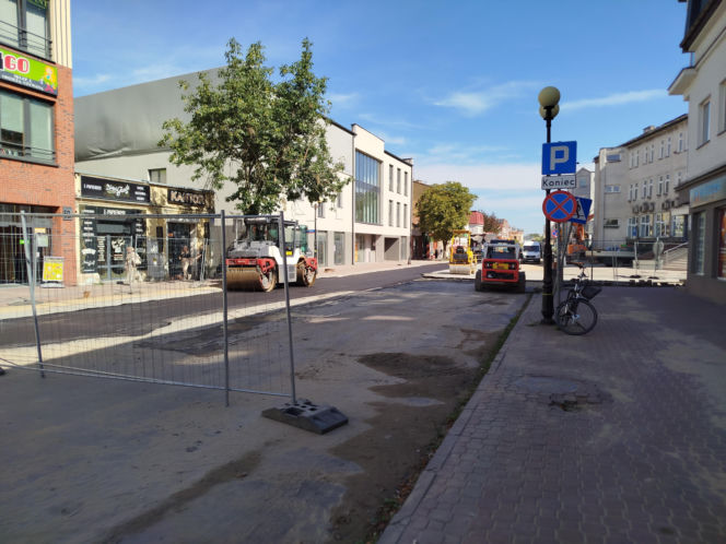 utrudnienia i remonty dróg w Siedlcach