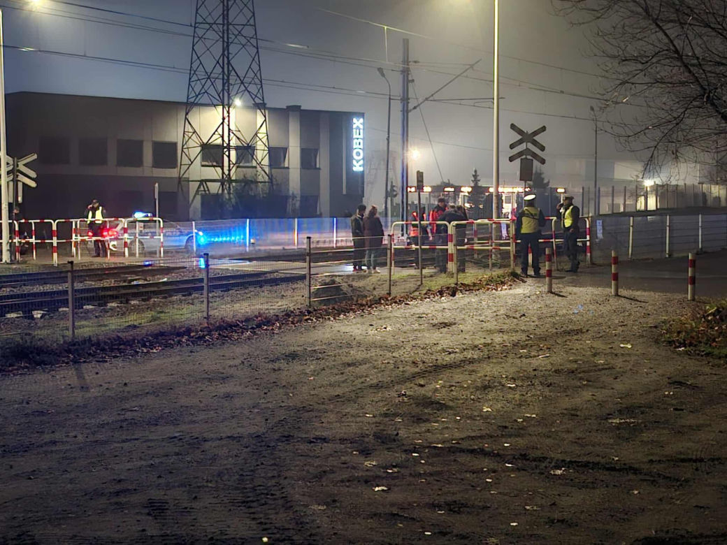 Wypadek na torach kolejowych w Starachowicach