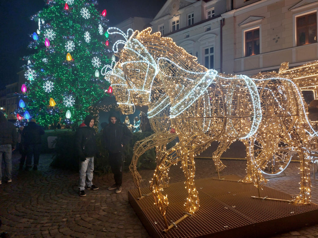 Świąteczne Miasteczko w Rzeszowie otwarte