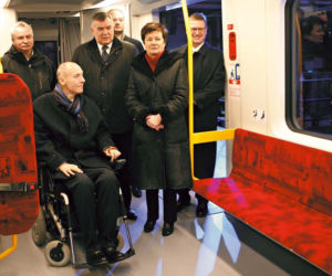 Prezydent pokazała nowy pociąg