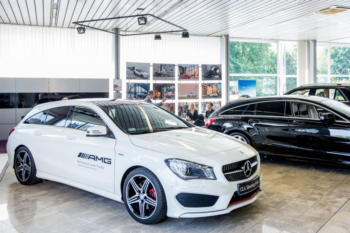 Mercedes CLA250 Shooting Brake Kamila Stocha