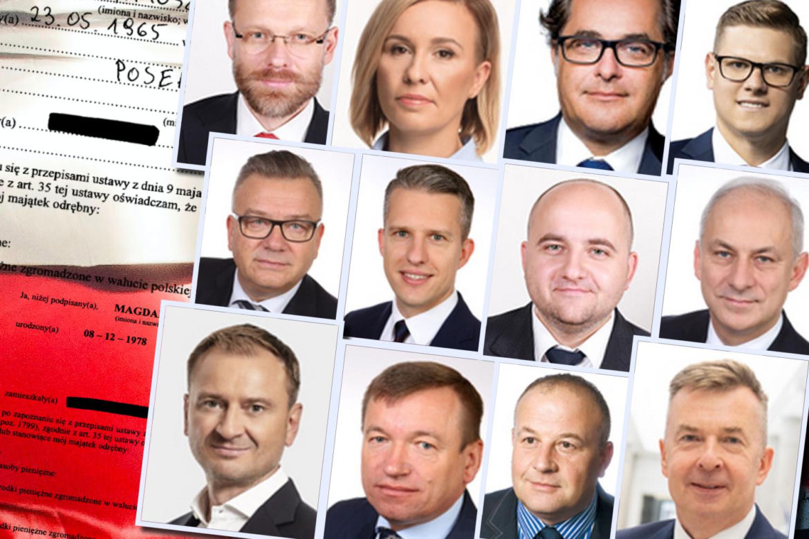 Oświadczenia majątkowe posłów z okręgu szczecińskiego