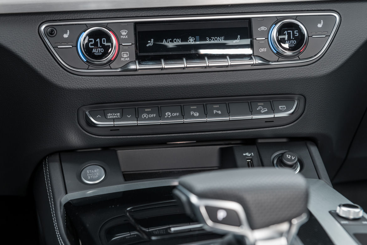 Audi Q5 druga generacja wnętrze po liftingu