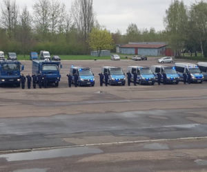 Łódzkie: WZRUSZAJĄCE gesty hołdu i pamięci! Tak policjanci pożegnali swojego kolegę! 