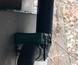 Akcja pirotechników rondo Starzyńskiego