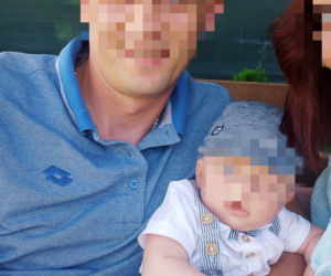 Zbyszek i 2-letni Hubert spoczęli w jednej trumnie