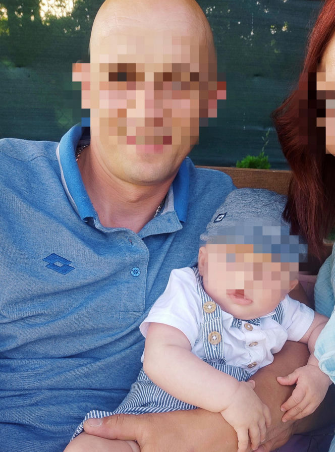 Zbyszek i 2-letni Hubert spoczęli w jednej trumnie