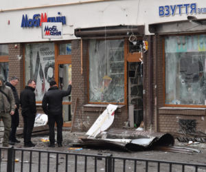 Ukraina/ Zamach terrorystyczny we Lwowie - zginęła policjantka