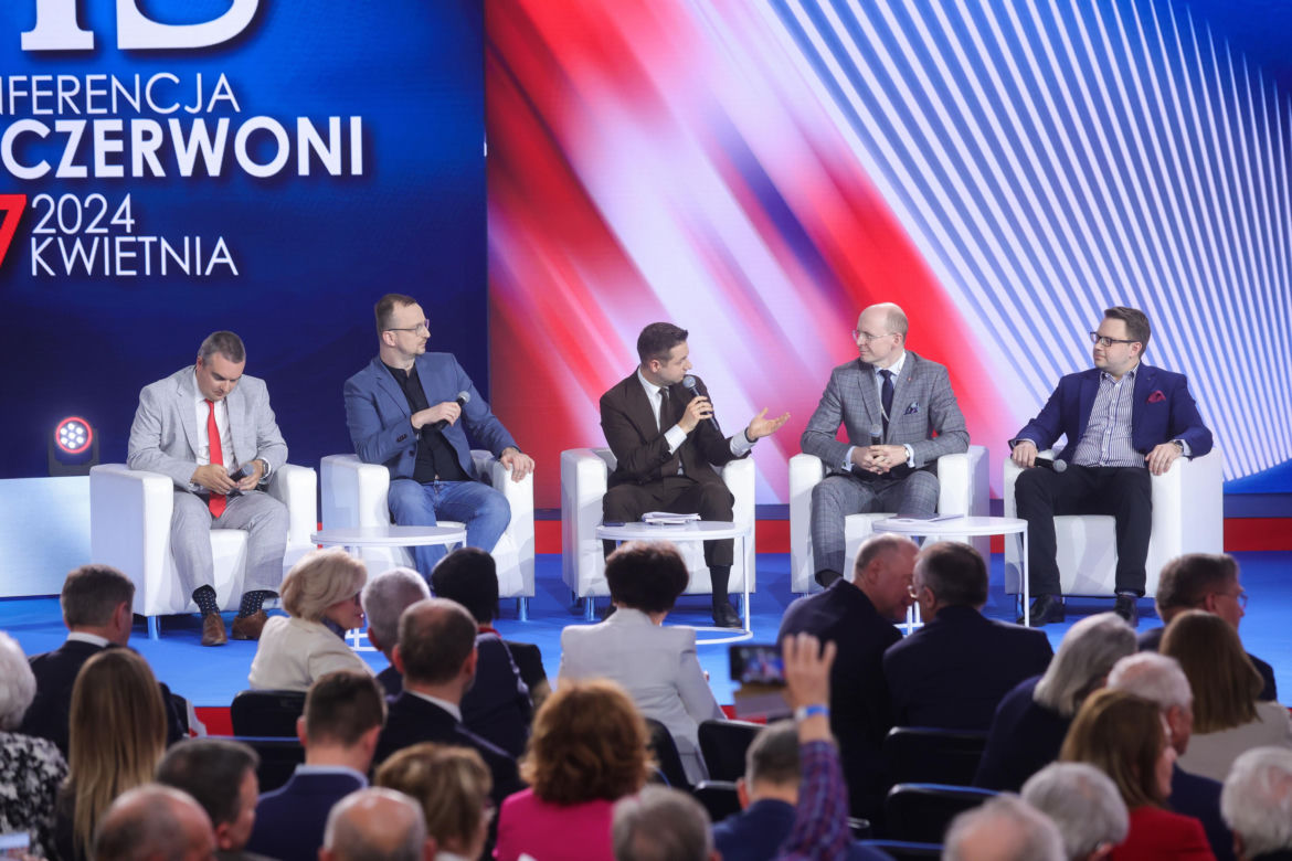 Konferencja PiS Biało-Czerwoni