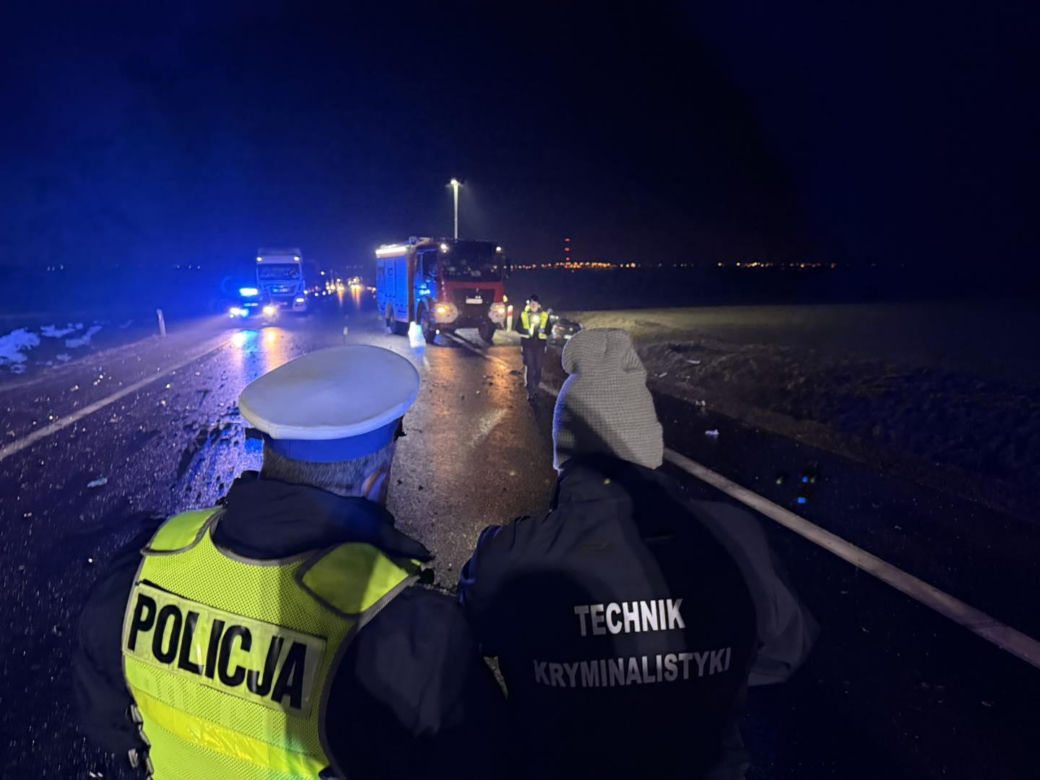 Wypadek na DK15