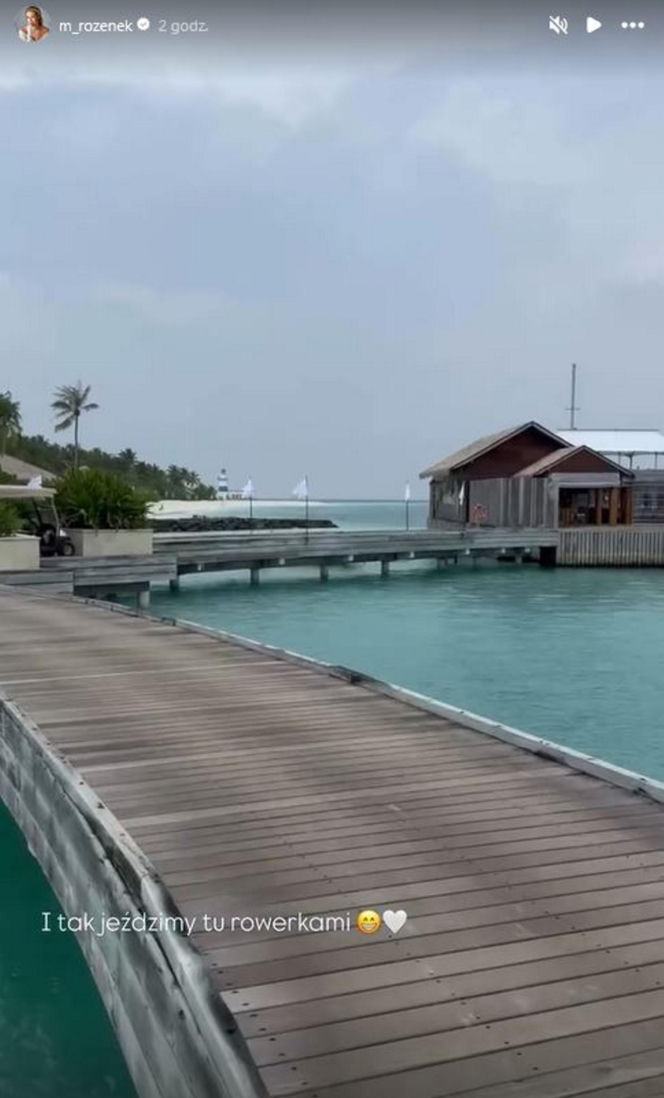 Małgorzata Rozenek i Radosław Majdan nurkują  Malediwach