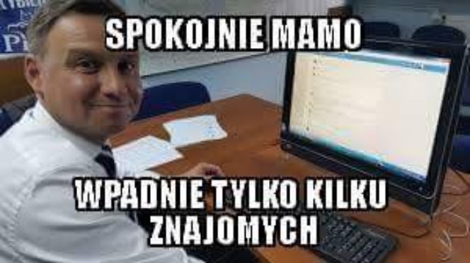 Sylwester z Andrzejem Dudą MEMY