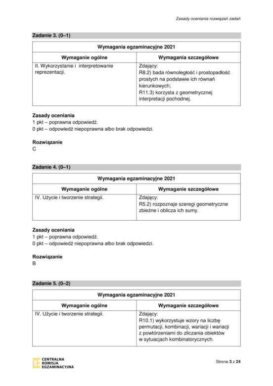 Matura próbna 2021: Matematyka [POZIOM ROZSZERZONY] ODPOWIEDZI I ROZWIĄZANIA