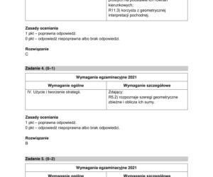 Matura próbna 2021: Matematyka [POZIOM ROZSZERZONY] ODPOWIEDZI I ROZWIĄZANIA