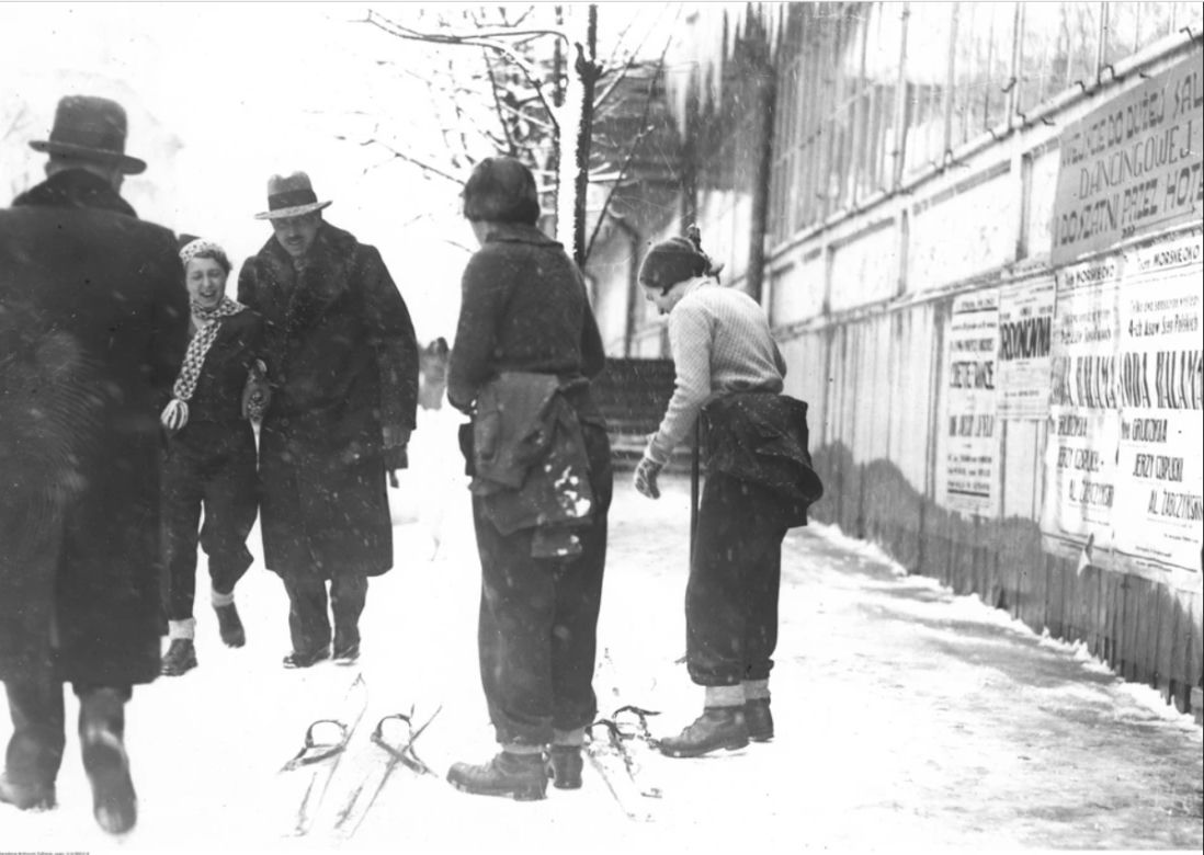 Zakopane: zima na Krupówkach sto lat temu