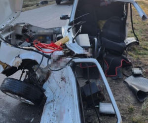 Wypadek w pow. biłgorajskim