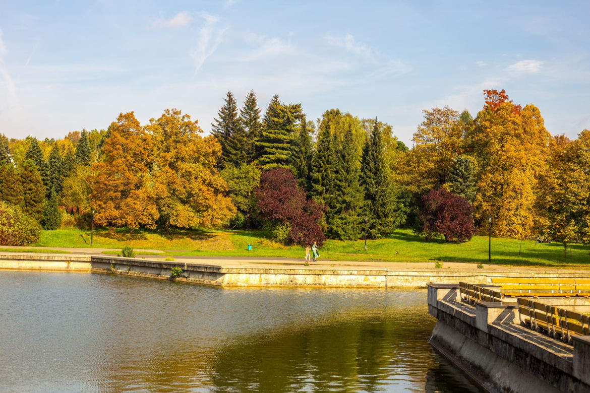 Park Śląski jesienią jest naprawdę piękny