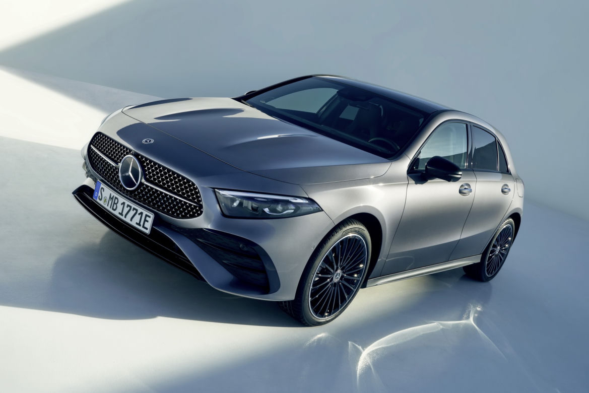 Mercedes Klasy A po liftingu (2023)