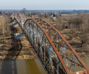 Stary most nad Wisłą w Górze Kalwarii