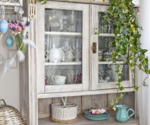 wnętrze shabby chic