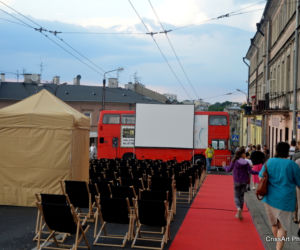Było też kino plenerowe