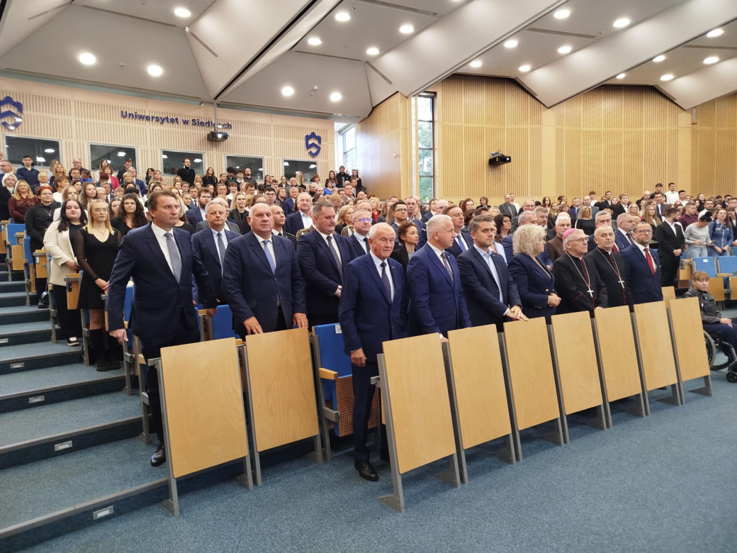 Inauguracja roku akademickiego 2025/2026 w murach Uniwersytetu w Siedlcach