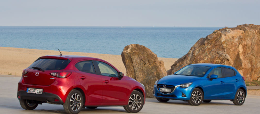 nowa Mazda 2 na rok 2015