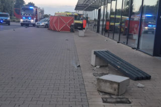 Śmiertelny wypadek motocyklisty