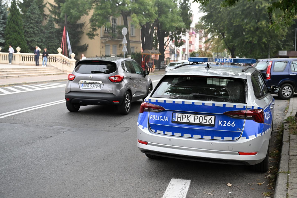 Akcja policji: Bezpieczna droga do szkoły