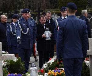 12. rocznica katastrofy smoleńskiej. Uroczystości na Powązkach Wojskowych
