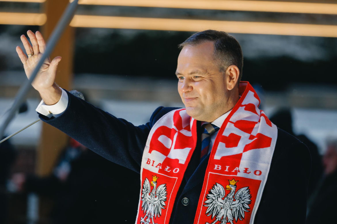Karol Nawrocki wziął udział w Patriotycznej Pielgrzymce Kibiców na Jasnej Górze