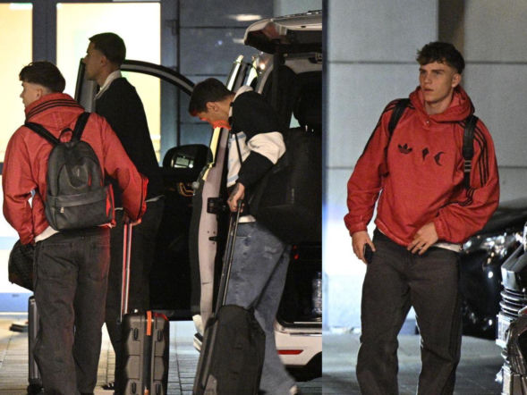 Oskar Pietuszewski pod osłoną nocy dotarł na zgrupowanie. Nie był sam! Zobacz zdjęcia