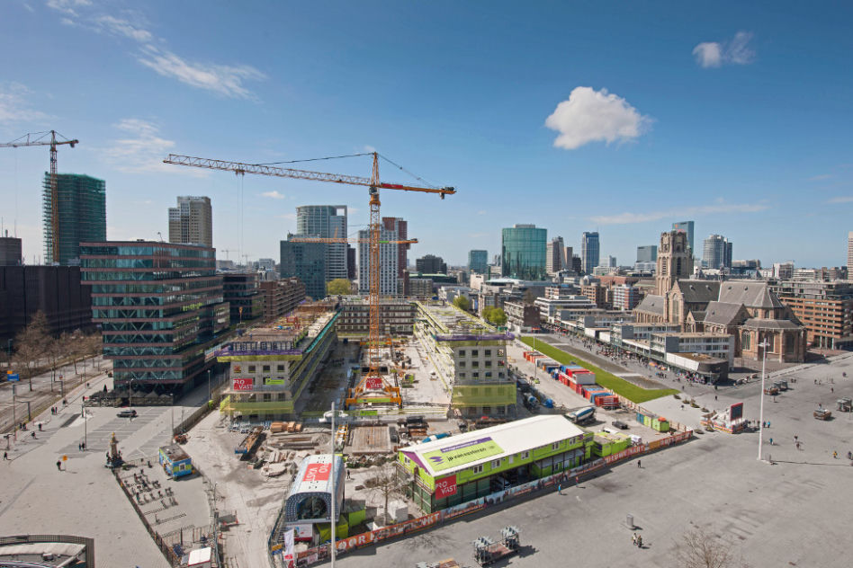 Hala targowa w Rotterdamie