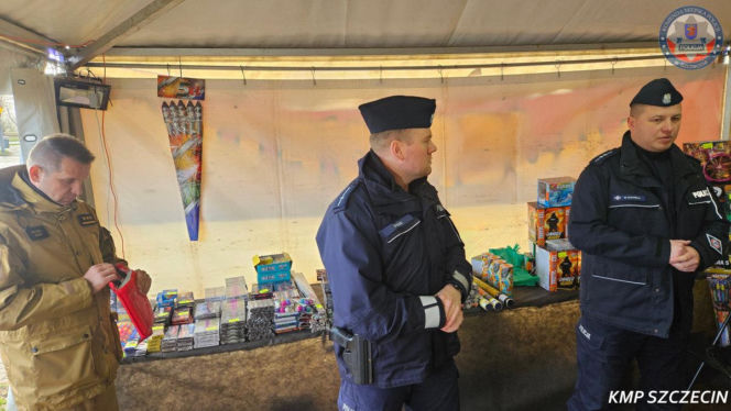 Kontrole w punktach sprzedaży fajerwerków