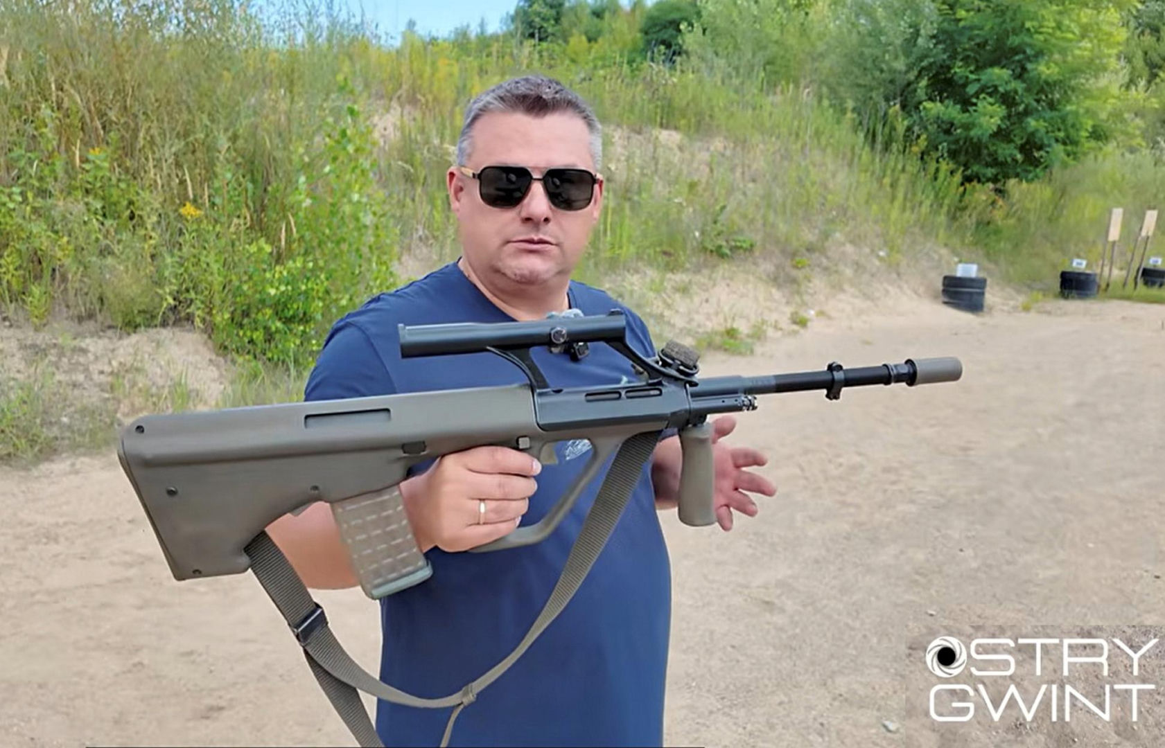 Steyr AUG / StG 77 - test karabinu