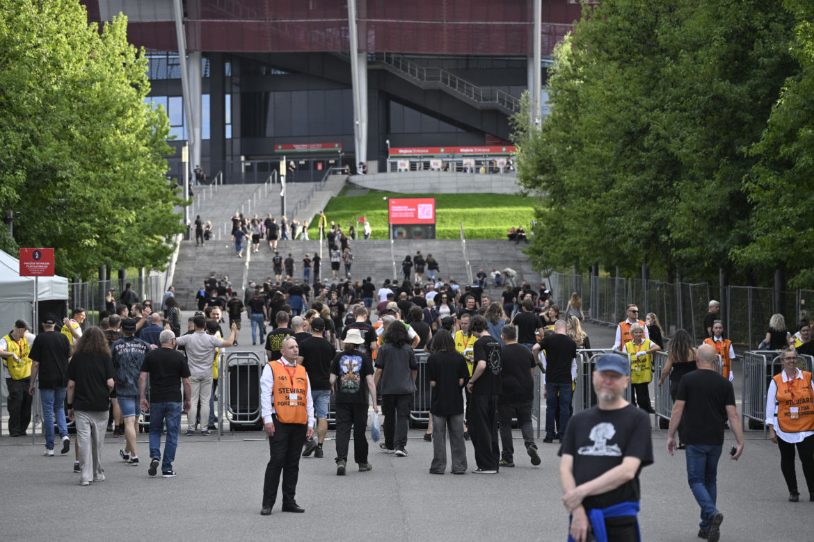 Tłumy przybyły na koncert Iron Maiden na PGE Narodowym