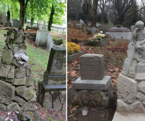 Odrestaurowano zabytkowe nagrobki na Cytadeli