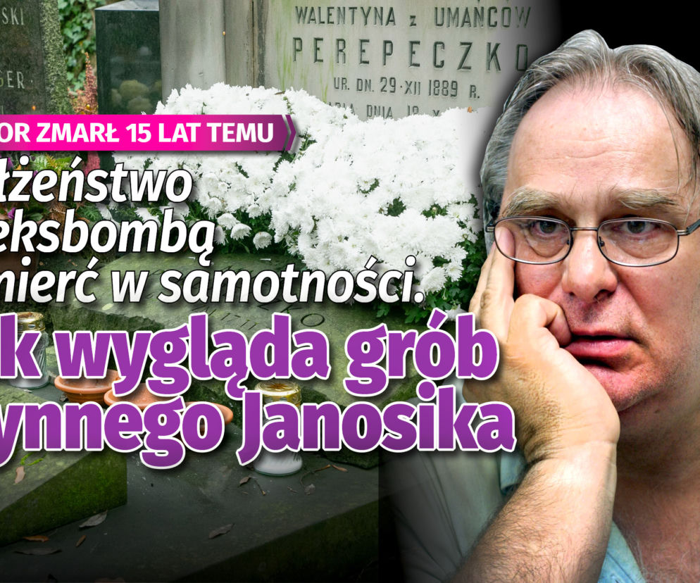 Marek Perepeczko i jego grób. Niezapomniani