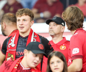 Widzew Łódź - Lech Poznań: Zdjęcia kibiców z meczu 6. kolejki PKO BP Ekstraklasy