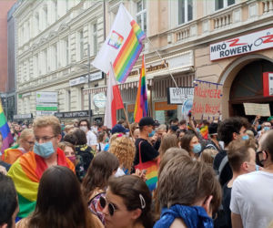 Poznań bronił TĘCZY i wyraził solidarność z Margot