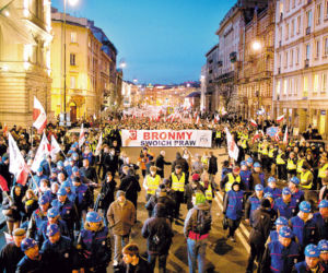 Marsz zablokował Centrum