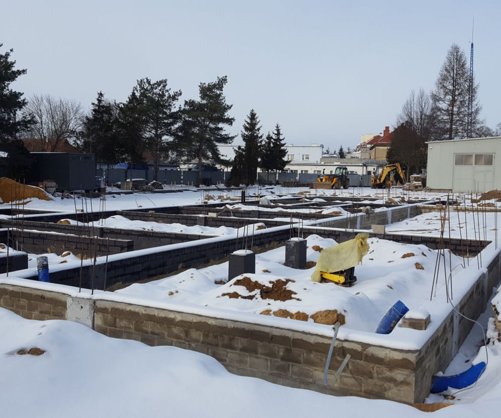MPWiK stawia nowy budynek. Nie biurowiec, a sanitarno-szatniowy dla pracowników wodociągów