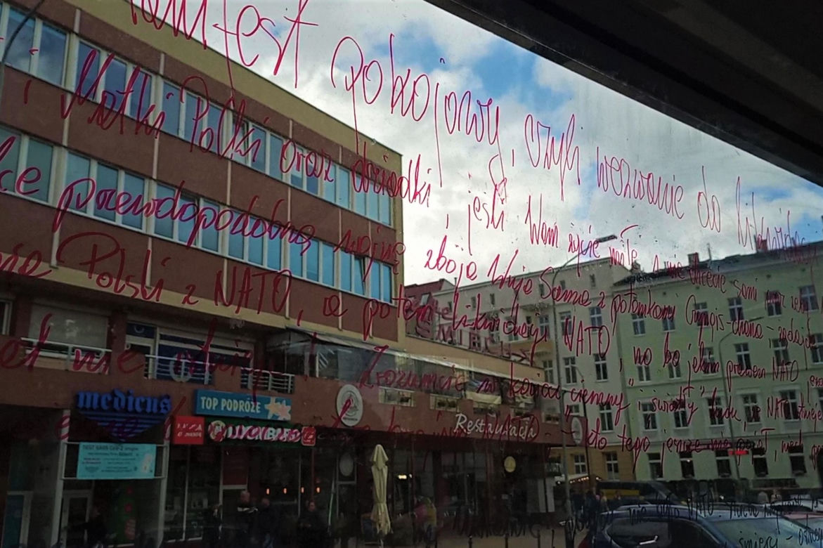 "Manifesty" wandala w Szczecinie