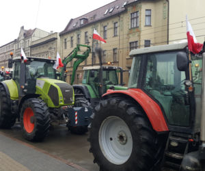 Protest rolników w Bydgoszczy