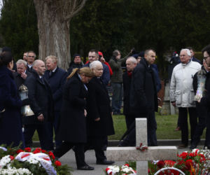 12. rocznica katastrofy smoleńskiej. Uroczystości na Powązkach Wojskowych