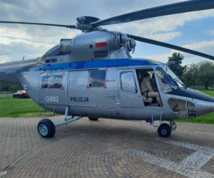 Policyjny śmigłowiec dostarczył do Wrocławia serce do przeszczepu
