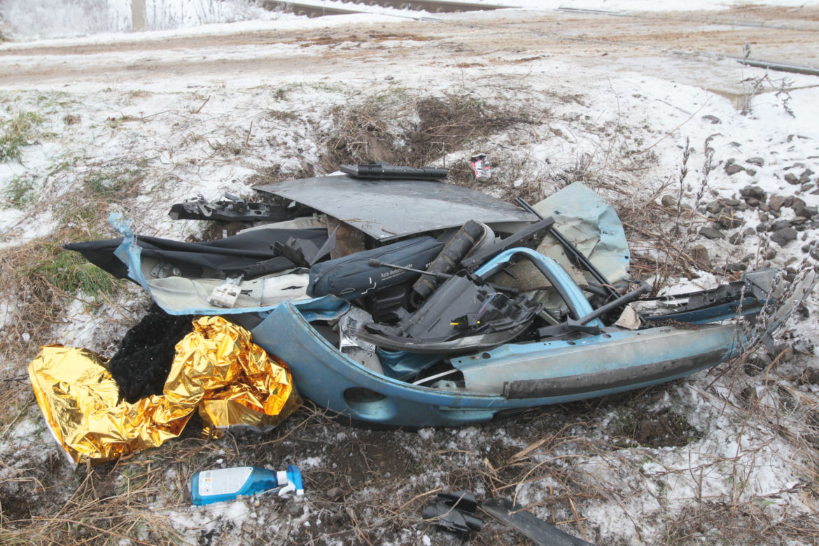Koszmarny widok po wypadku