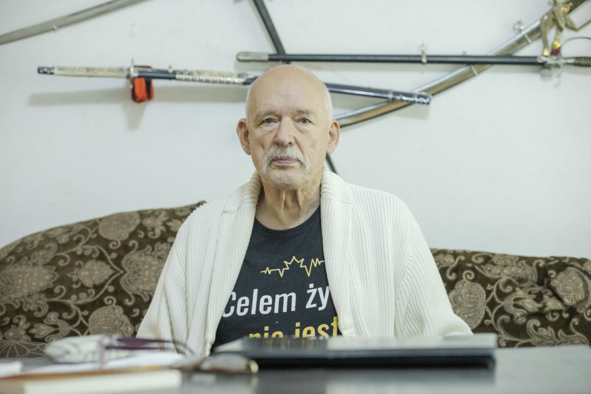 Tak mieszka Janusz Korwin-Mikke