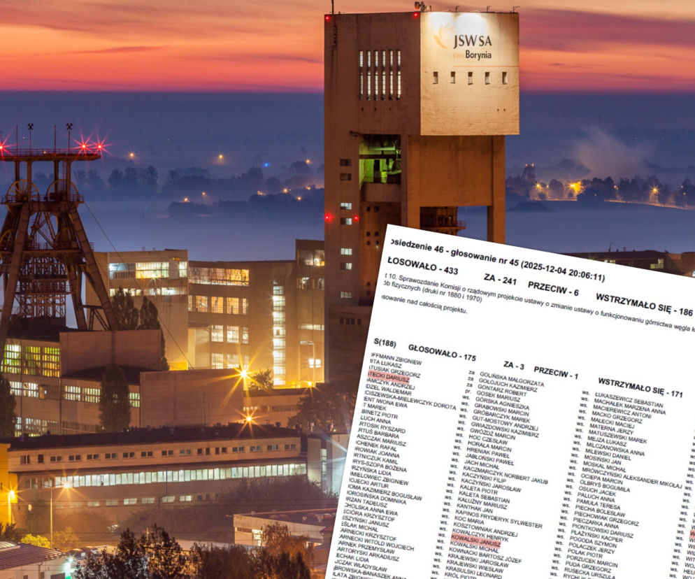 Zdradzą górników drugi raz? Ci posłowie nie popierają ustawy górniczej